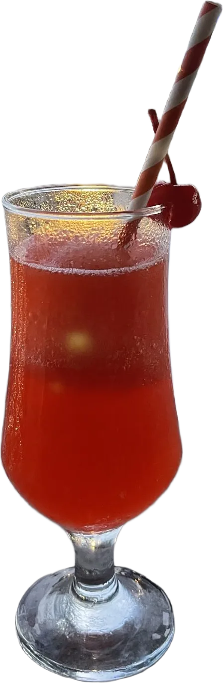 Cherry Passion: tequila, passoa, cherry blossom, agave, lime